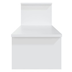 Meuble TV Blanc 180x30x43 cm Aggloméré 618246618246