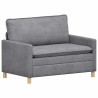 Ensemble de Canapés 2 pcs Gris clair Polyester 618250618250