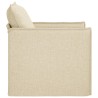 Canapé Crème 75 x 82 x 85 cm tissu 618253618253