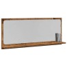 Étagère Miroir Bois ancien 90 x 10,5 x 37 cm Bois d'ingénierie 618270618270