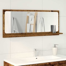 Étagère Miroir Bois ancien 90 x 10,5 x 37 cm Bois d'ingénierie 618270618270