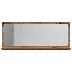 Étagère Miroir Bois ancien 90 x 10,5 x 37 cm Bois d'ingénierie 618270618270