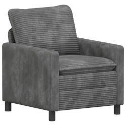 Ensemble de Canapés 2 pcs Gris clair Polyester 618272618272