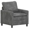 Ensemble de Canapés 2 pcs Gris clair Polyester 618272618272