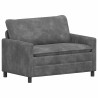 Ensemble de Canapés 2 pcs Gris clair Polyester 618272618272