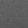 Tête de lit avec oreilles Gris foncé 203x16x78/88 cm Tissu 618285618285