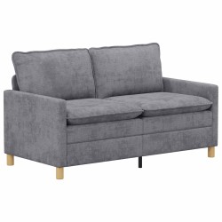 Ensemble de Canapés 2 pcs Gris clair Polyester 618288618288