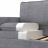 Ensemble de Canapés 2 pcs Gris clair Polyester 618288618288