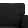 Ensemble de Canapés 2 pcs Noir 201 x 80 x 85 cm tissu 618290618290