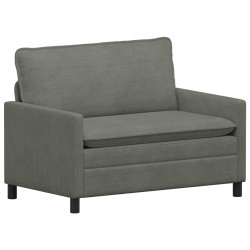 Ensemble de Canapés 2 pcs Gris clair Tissu 618291618291