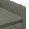Ensemble de Canapés 2 pcs Gris clair Tissu 618291618291