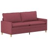 Canapé Bordeaux 196 x 81 x 87,5 cm Tissu 618297618297