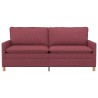 Canapé Bordeaux 196 x 81 x 87,5 cm Tissu 618297618297