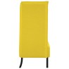 Canapé à Haut Dossier 101cm Jaune clair tissu 618302618302