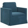 Canapé Bleu 78 x 78 x 80 cm Velours 618314618314