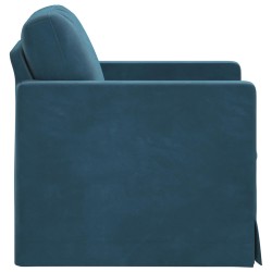 Canapé Bleu 78 x 78 x 80 cm Velours 618314618314