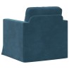 Canapé Bleu 78 x 78 x 80 cm Velours 618314618314