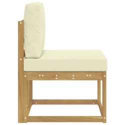 Ensemble de canapés d'extérieur Blanc et crème 59 x 63 x 73 cm 618325618325