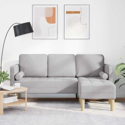 Ensemble de Canapés Gris nuage 173 x 131 x 67 cm Polyester 618326618326