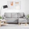 Ensemble de Canapés Gris nuage 173 x 131 x 67 cm Polyester 618326618326