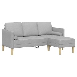 Ensemble de Canapés Gris nuage 173 x 131 x 67 cm Polyester 618326618326