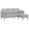 Ensemble de Canapés Gris nuage 173 x 131 x 67 cm Polyester 618326618326