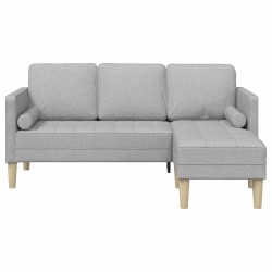 Ensemble de Canapés Gris nuage 173 x 131 x 67 cm Polyester 618326618326