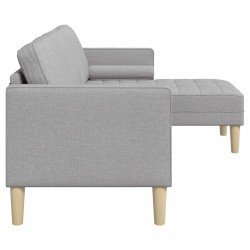 Ensemble de Canapés Gris nuage 173 x 131 x 67 cm Polyester 618326618326