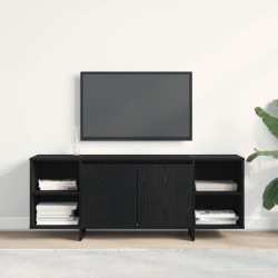 Meuble TV 130 x 35 x 50 cm Chêne noir Bois d'ingénierie 618327618327