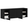 Meuble TV 130 x 35 x 50 cm Chêne noir Bois d'ingénierie 618327618327