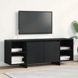 Meuble TV 130 x 35 x 50 cm Chêne noir Bois d'ingénierie 618327618327
