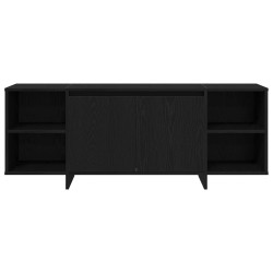Meuble TV 130 x 35 x 50 cm Chêne noir Bois d'ingénierie 618327618327