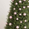 Ensemble de boules de Noël 100 pcs Rose 618330618330