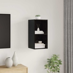 Ensemble meuble TV Chêne noir 37 x 37 x 72 cm Bois d'ingénierie 618331618331