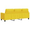 Canapé à 3 places Jaune clair 180 cm Tissu 618336618336