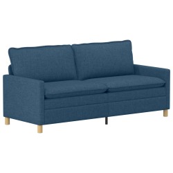 Canapé Bleu 196 x 81 x 87,5 cm Tissu 618340618340