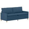 Canapé Bleu 196 x 81 x 87,5 cm Tissu 618340618340