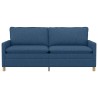 Canapé Bleu 196 x 81 x 87,5 cm Tissu 618340618340