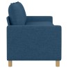 Canapé Bleu 196 x 81 x 87,5 cm Tissu 618340618340