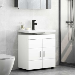 Ensemble d'armoire de salle de bain TULUM Blanc 60 x 34 x 63 cm 618349618349
