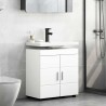 Ensemble d'armoire de salle de bain TULUM Blanc 60 x 34 x 63 cm 618349618349