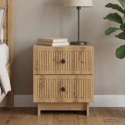Cabinet de chevet Chêne artisanal 43 x 34,5 x 47,5 cm 618352618352