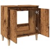 Armoire d'évier vieux bois 58x33x60 cm bois d'ingénierie 618361618361