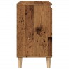 Armoire d'évier vieux bois 58x33x60 cm bois d'ingénierie 618361618361