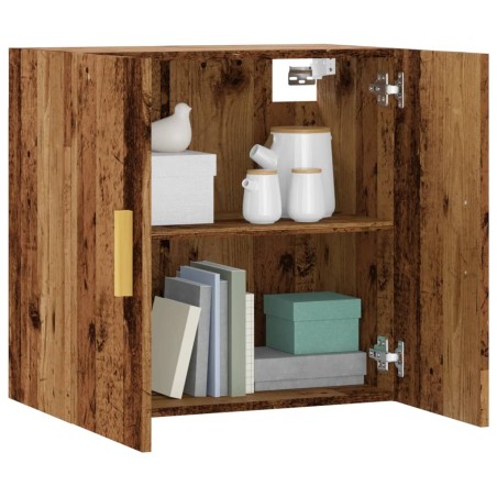 Armoire murale vieux bois 60x31x60 cm bois d'ingénierie 618371618371