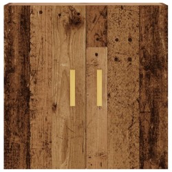 Armoire murale vieux bois 60x31x60 cm bois d'ingénierie 618371618371