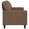 Canapé à 3 places Marron 180 cm Tissu 618373618373