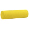 Canapé 2 places avec oreillers jaune clair 140 cm tissu 618388618388