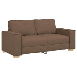 Canapé 2 places Marron 180x78x84 cm Tissu 618394618394