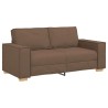 Canapé 2 places Marron 180x78x84 cm Tissu 618394618394